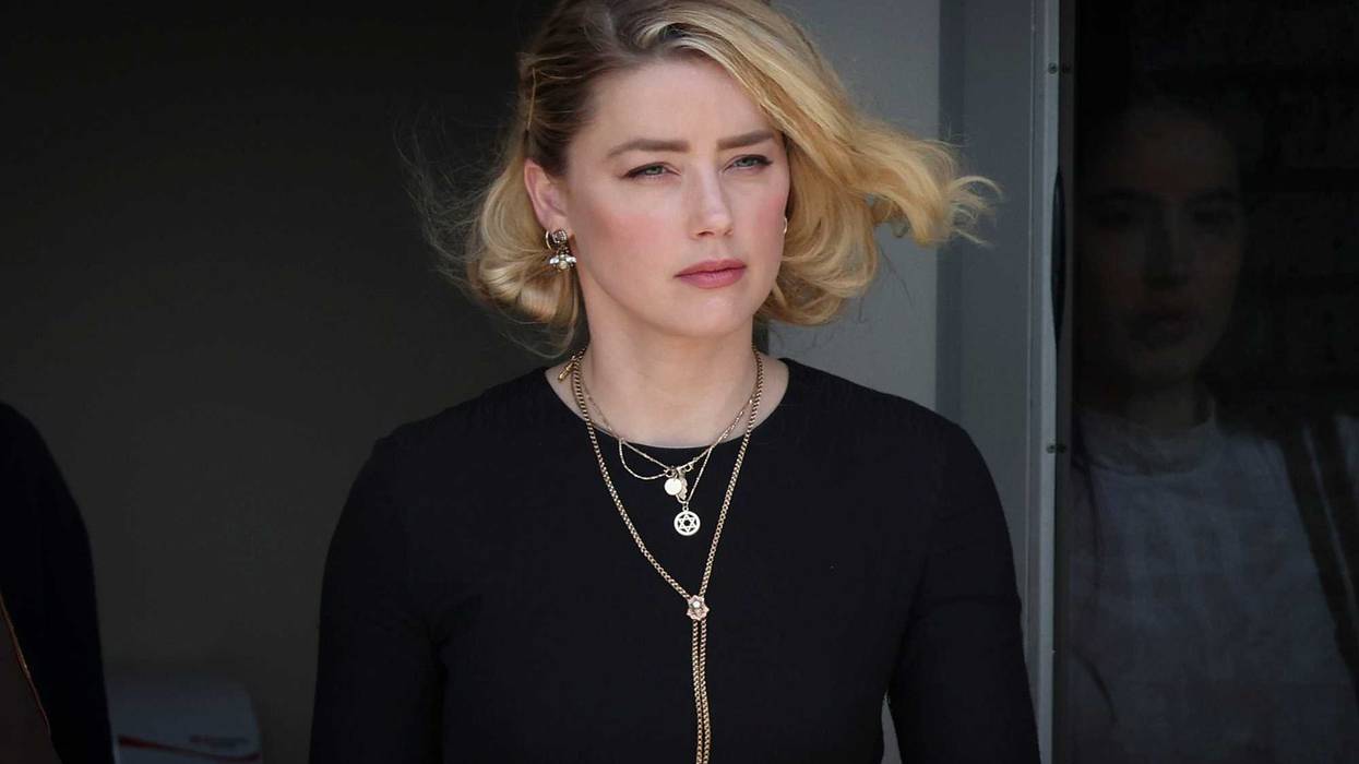 Actress Amber Heard departs the Fairfax County Courthouse on June 1, 2022 in Fairfax, Virginia.