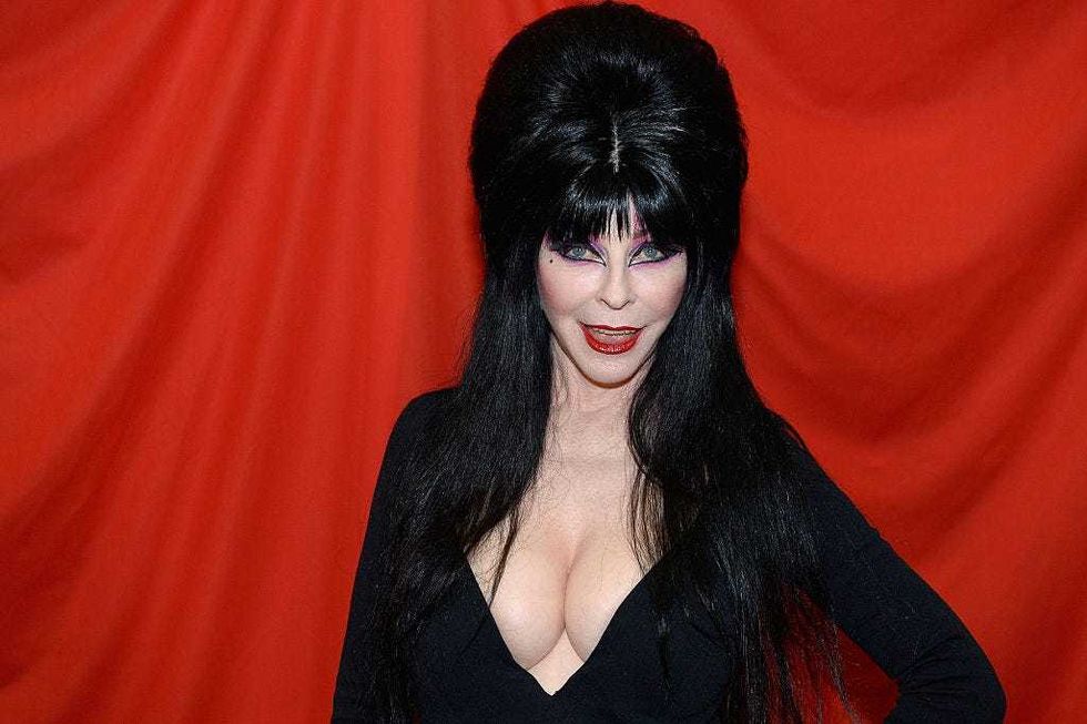 Actress Cassandra Peterson aka Elvira attends Comic-Con International on July 23, 2016 in San Diego, California
