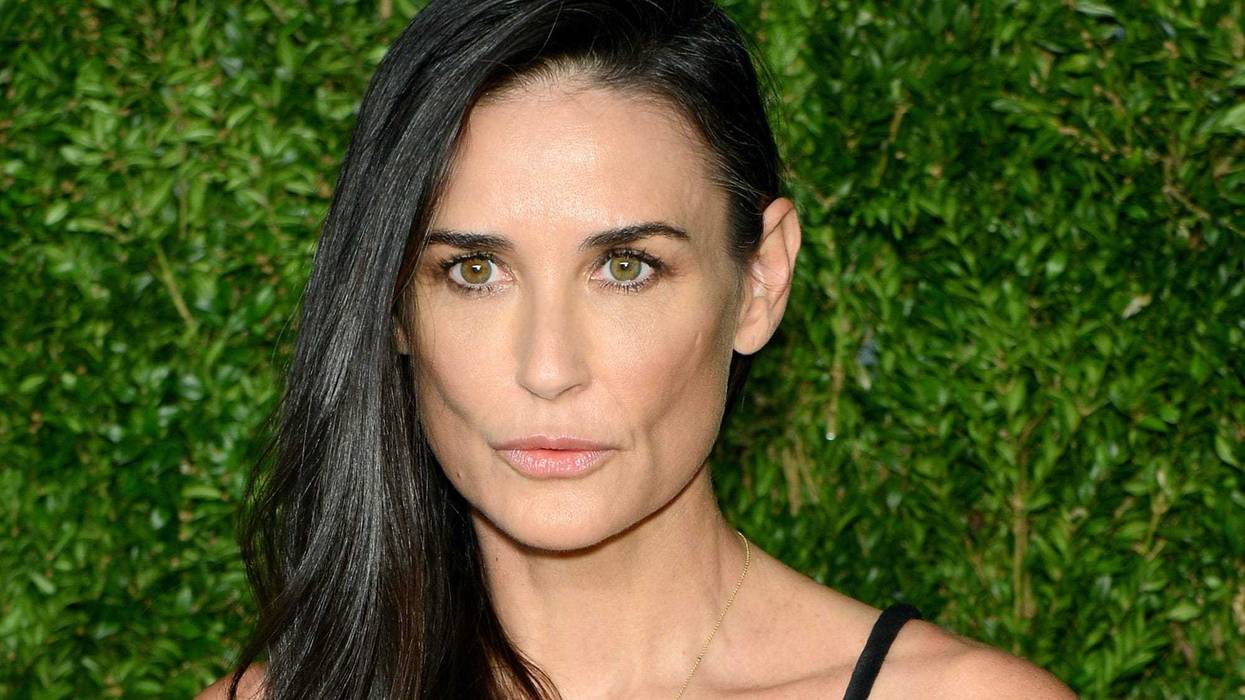 Actress Demi Moore attends the 12th annual CFDA/Vogue Fashion Fund Awards at Spring Studios