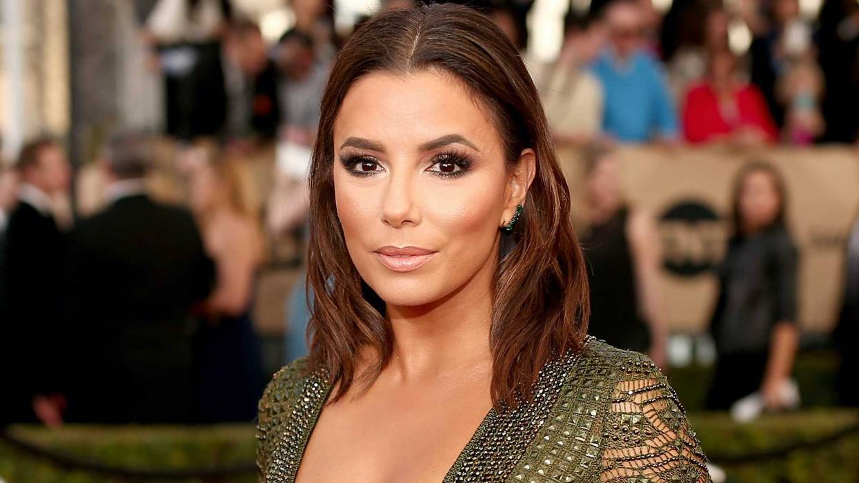 Actress Eva Longoria attends The 22nd Annual Screen Actors Guild Awards at The Shrine Auditorium on January 30, 2016