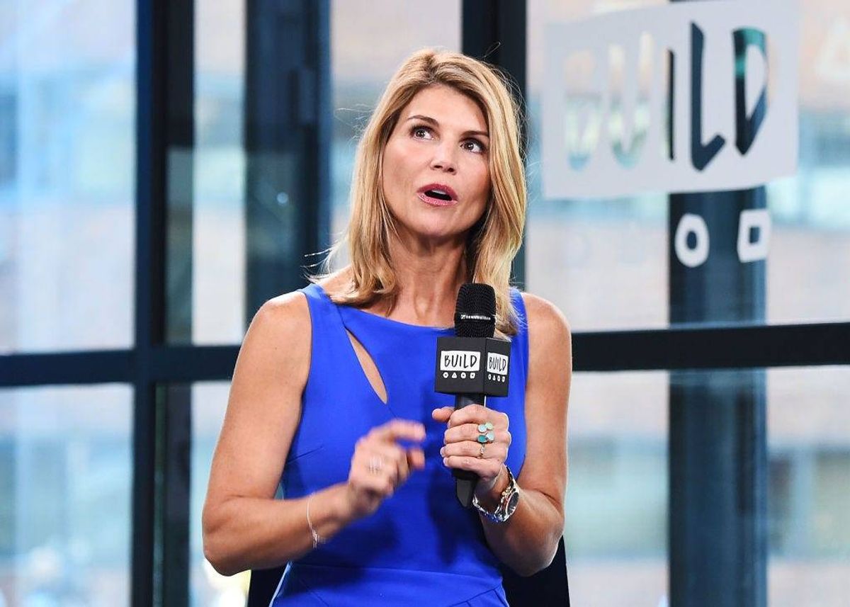Actress Lori Loughlin visits the Build Series to discuss the show "Fuller House" at Build Studio on August 3, 2017 in New York City.