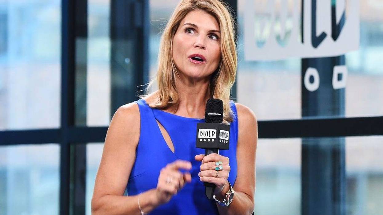 Actress Lori Loughlin visits the Build Series to discuss the show "Fuller House" at Build Studio on August 3, 2017 in New York City.