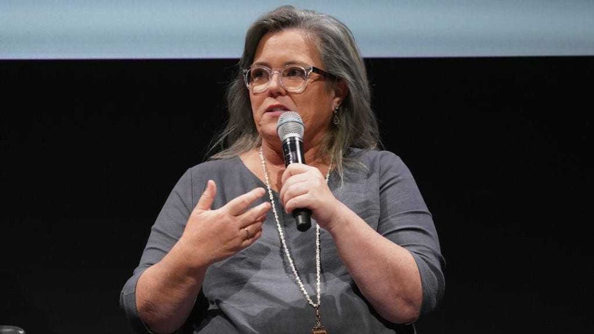 Actress Rosie O'Donnell speaks during the Showtime Emmy FYC Screening Of SMILF at The Whitney Museum on May 8, 2018 in New York City.