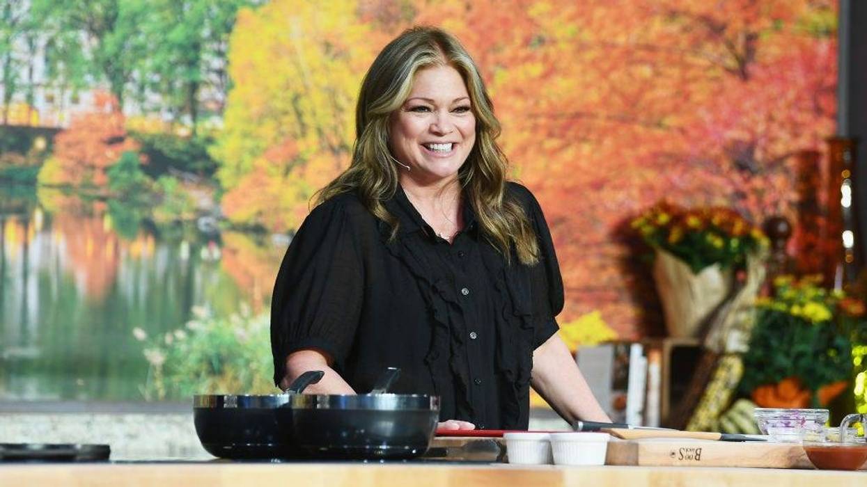 Actress Valerie Bertinelli presents onstage during Food Network & Cooking Channel New York City