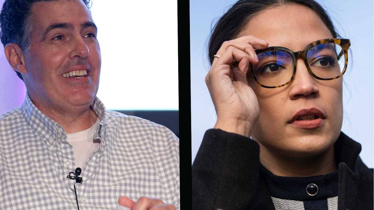 Adam Carolla and Alexandria Ocasio-Cortez