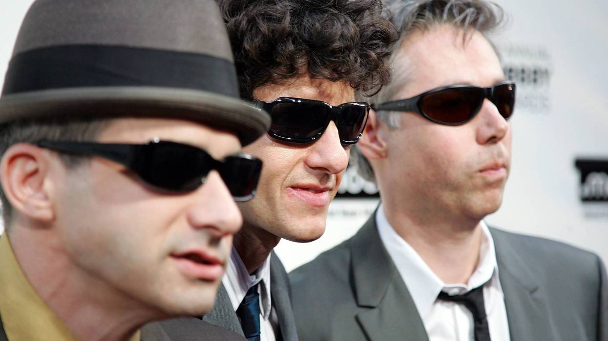 Adam Horovitz, Mike Diamond and Adam Yauch of the Beastie Boys