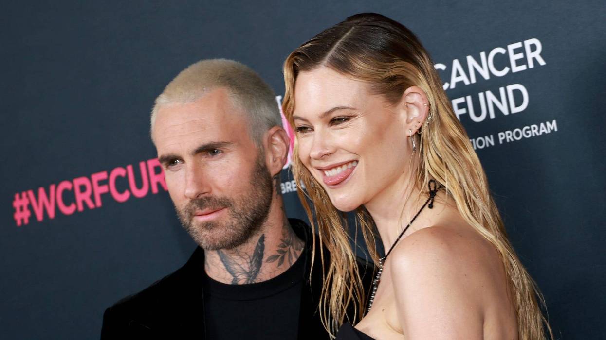 Adam Levine and Behati Prinsloo