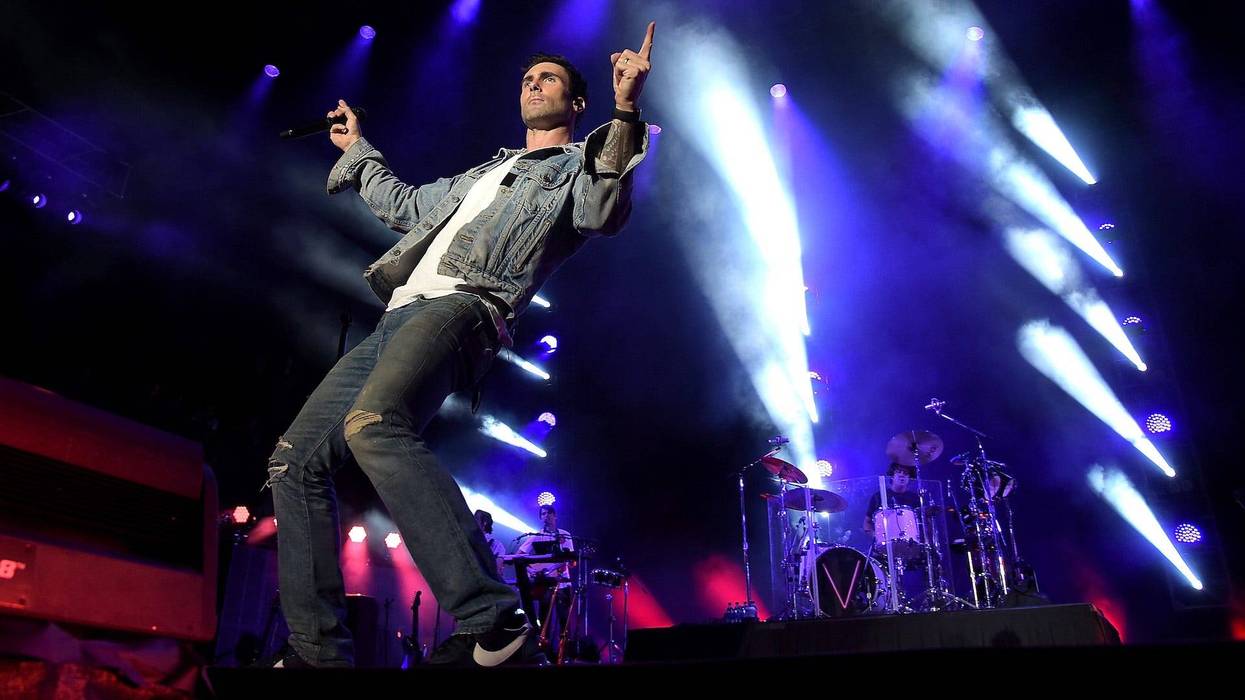 Adam Levine of Maroon 5
