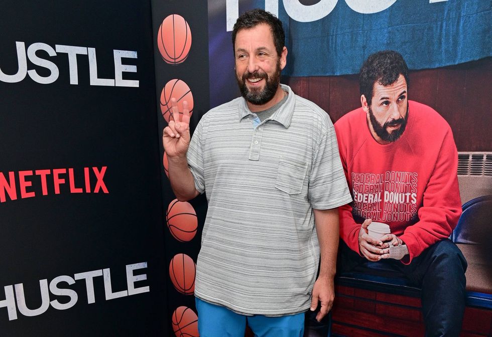 Adam Sandler attends Netflix