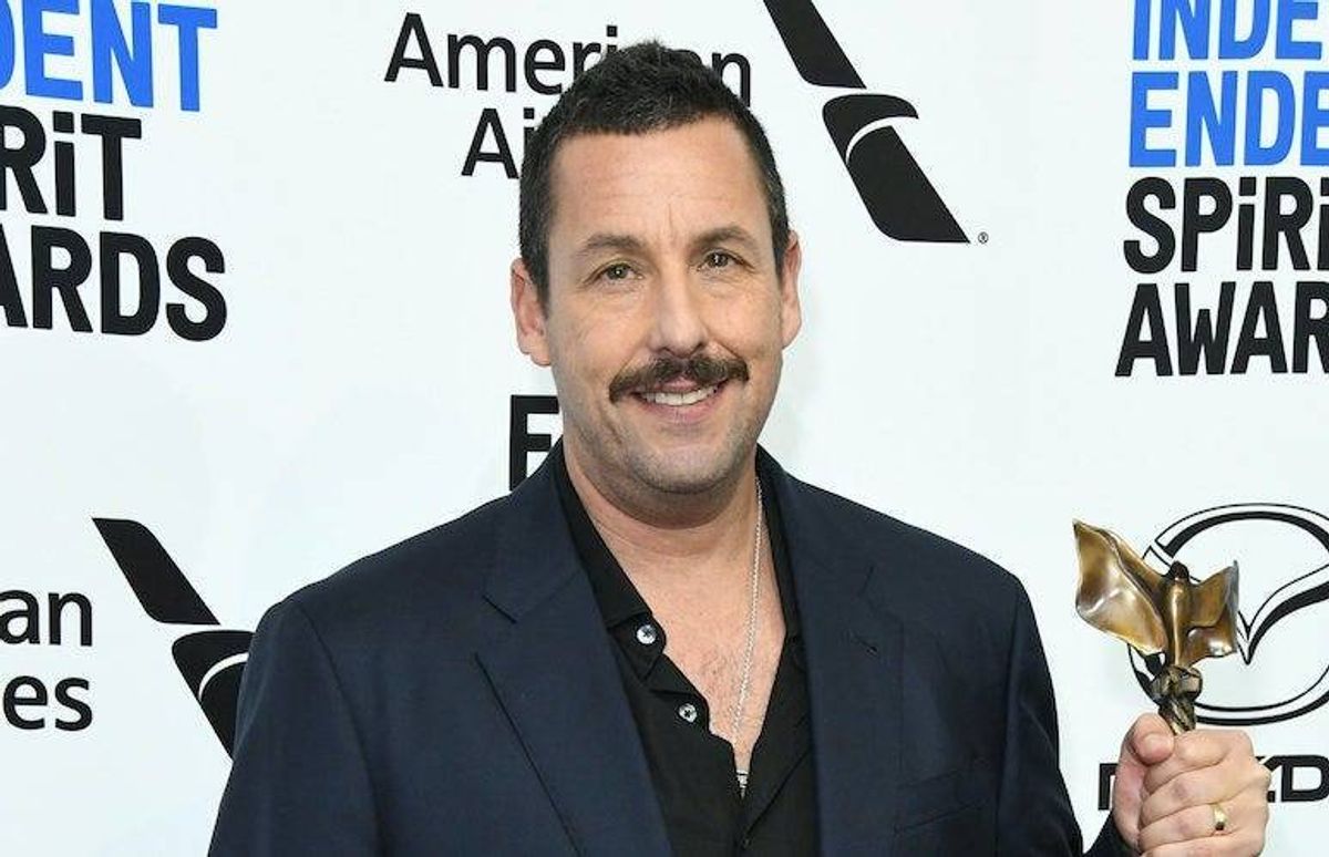 Adam Sandler, Film Independent Spirit Awards, 2020, Mustache