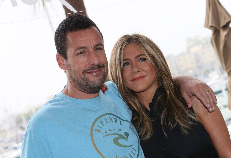 Jennifer Aniston gets teased by Adam Sandler about her romances: ‘What are you doing?!’