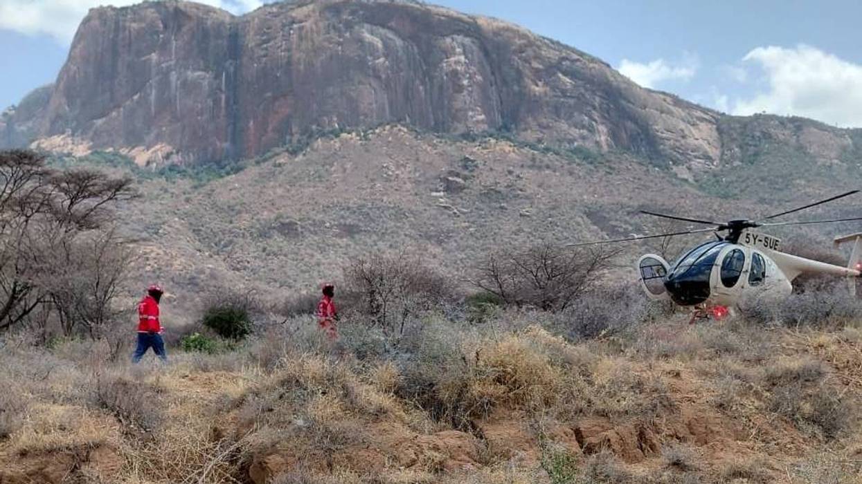 ADDITION Kenya Helicopter Crash 7883