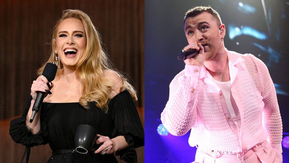 Sam Smith hilariously addresses that Adele rumor: 'Everyone seems to think that I'm Adele in drag'