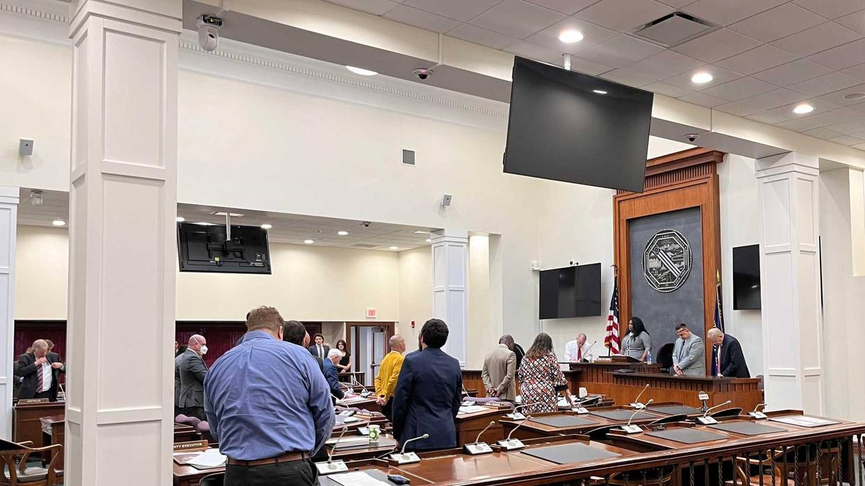 Adjourning the first Erie County legislative session of 2023. (1/5/2023)
