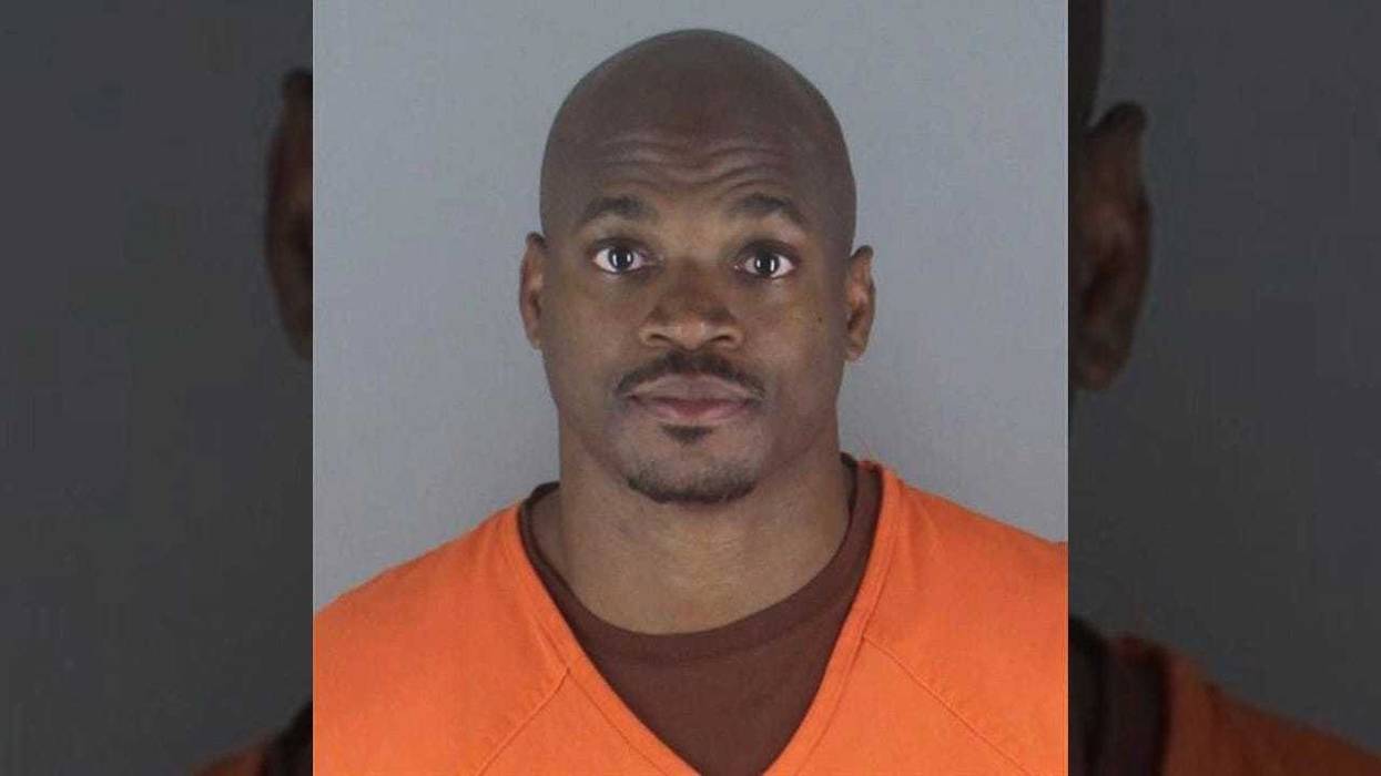 Adrian Peterson mug shot