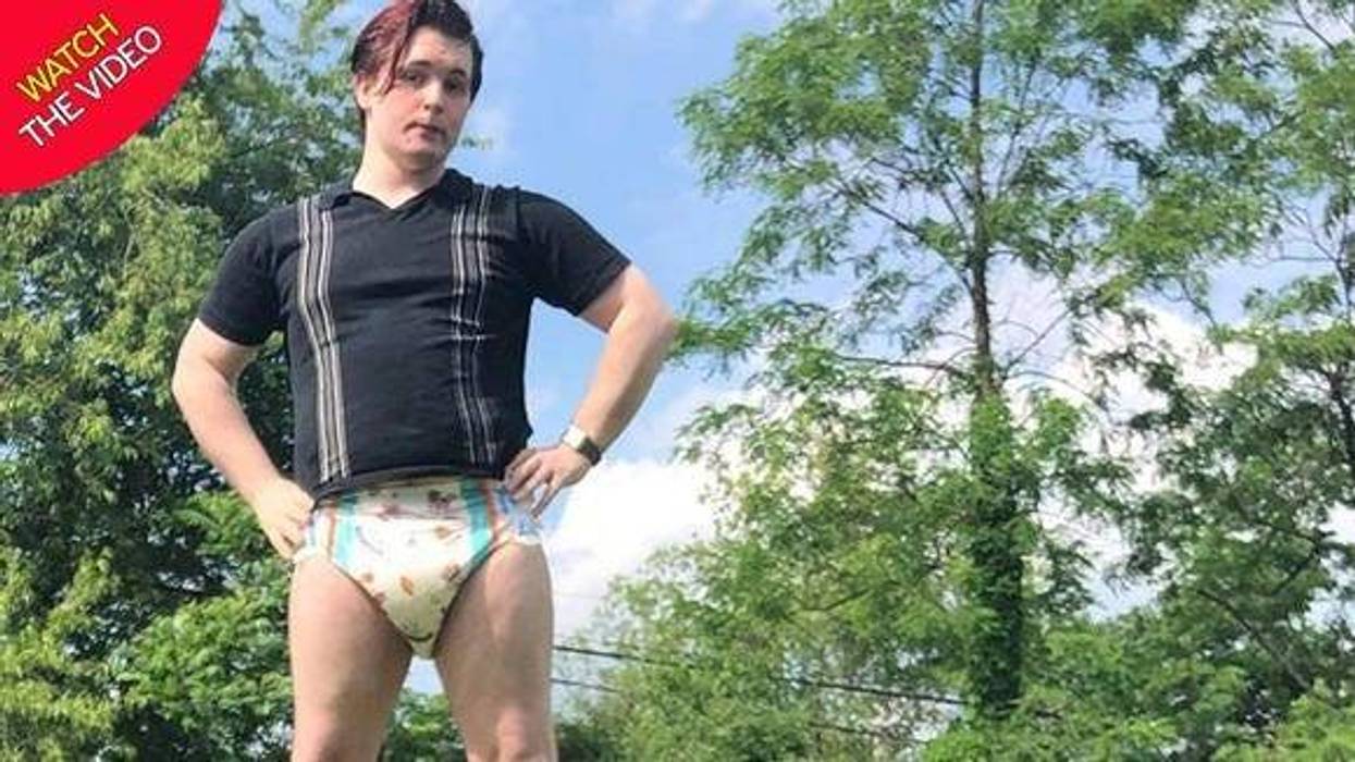 Adult baby struggles to find work as employers don't like him wearing diapers