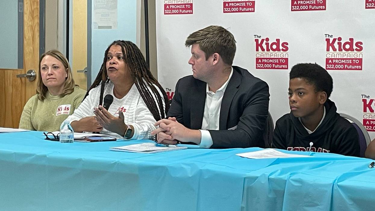 Advocates and community members meet to discuss the importance of focusing on kids now for a safer city tomorrow.