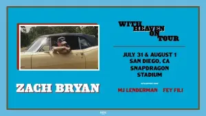 Zach Bryan Snapdragon Stadium