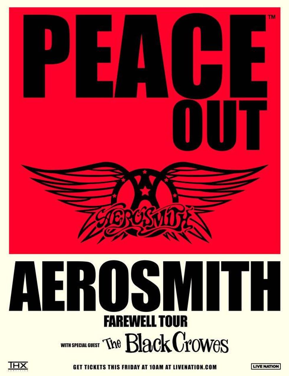 Aerosmith Tour graphic