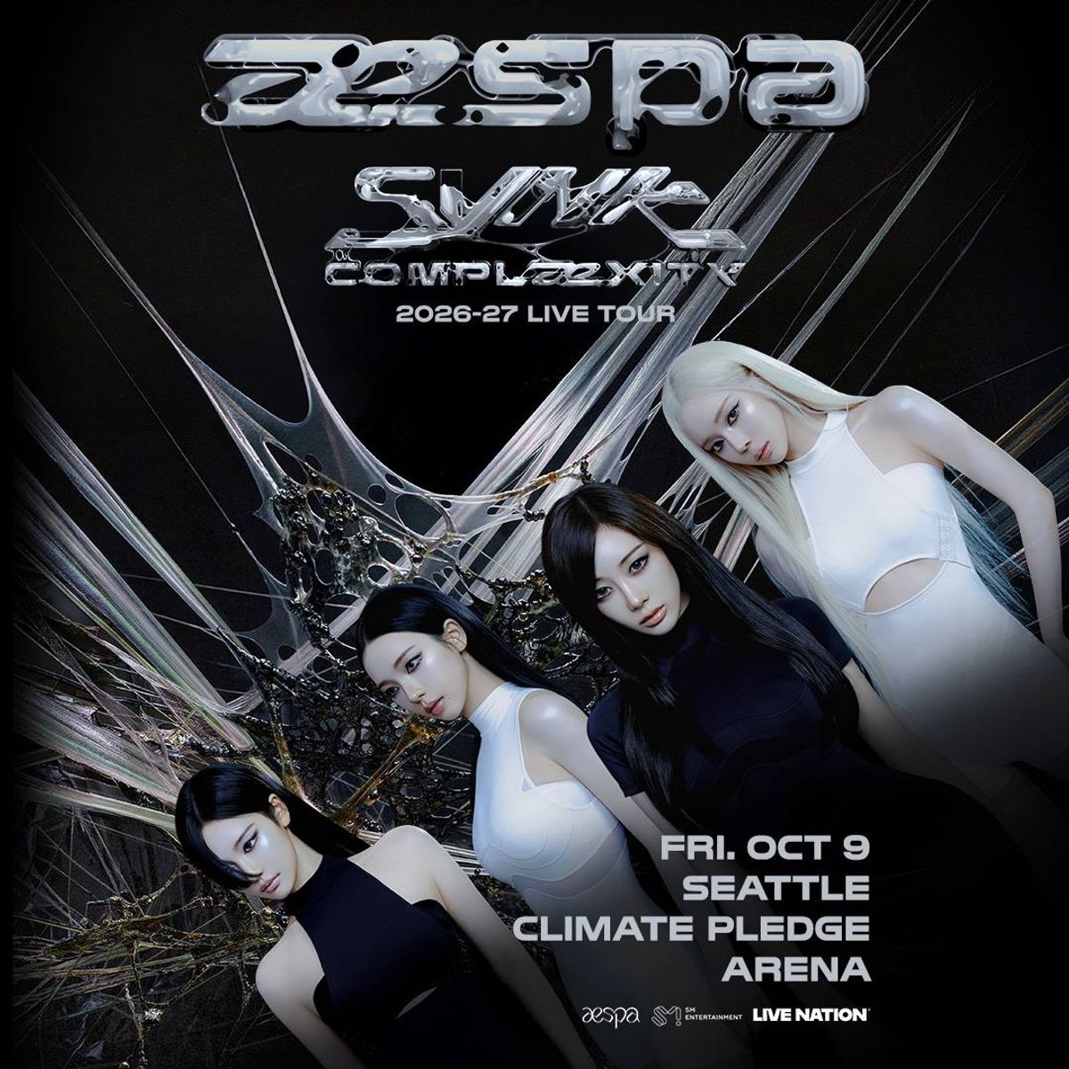 aespa at Climate Pledge Arena