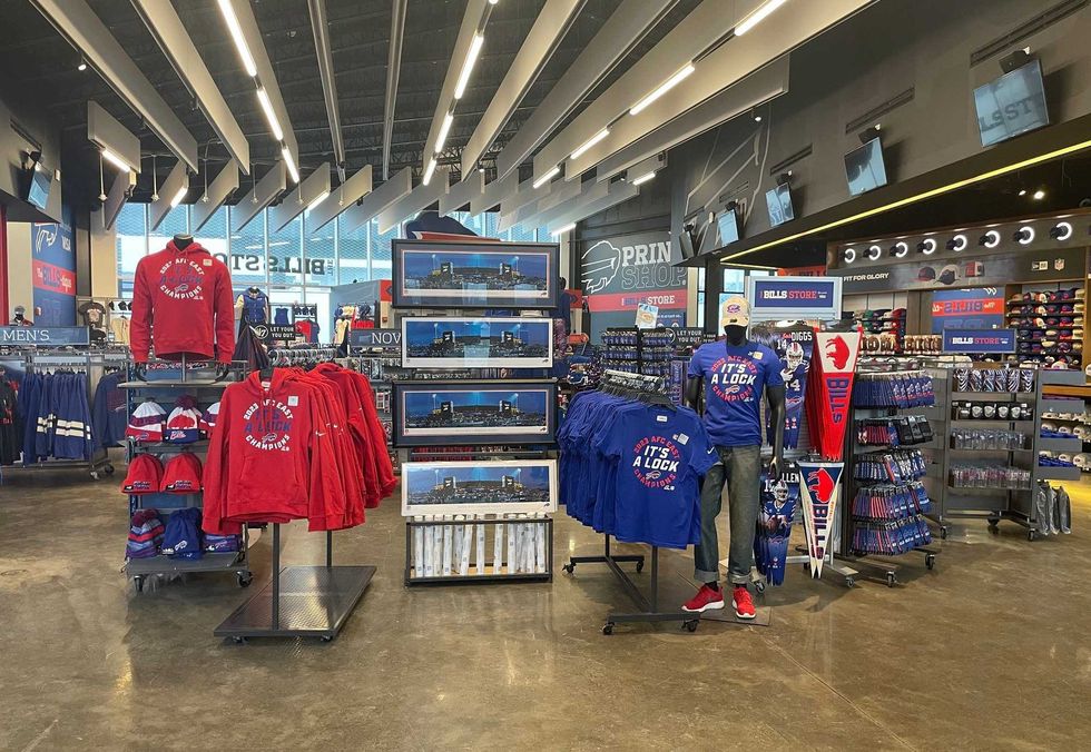 AFC East gear at the Bills Store
