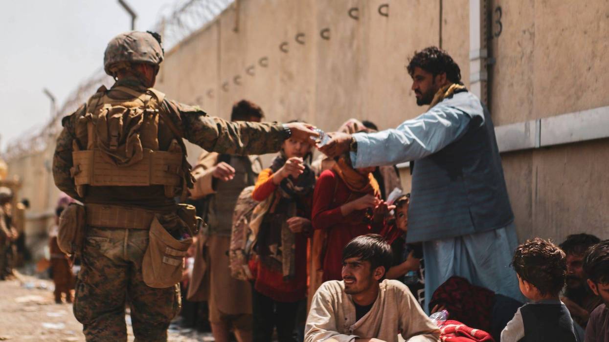 Afghan refugees