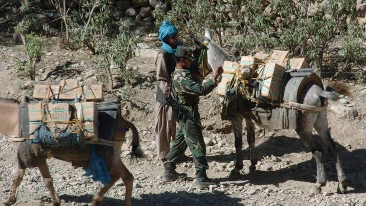 Afghanistan border control point