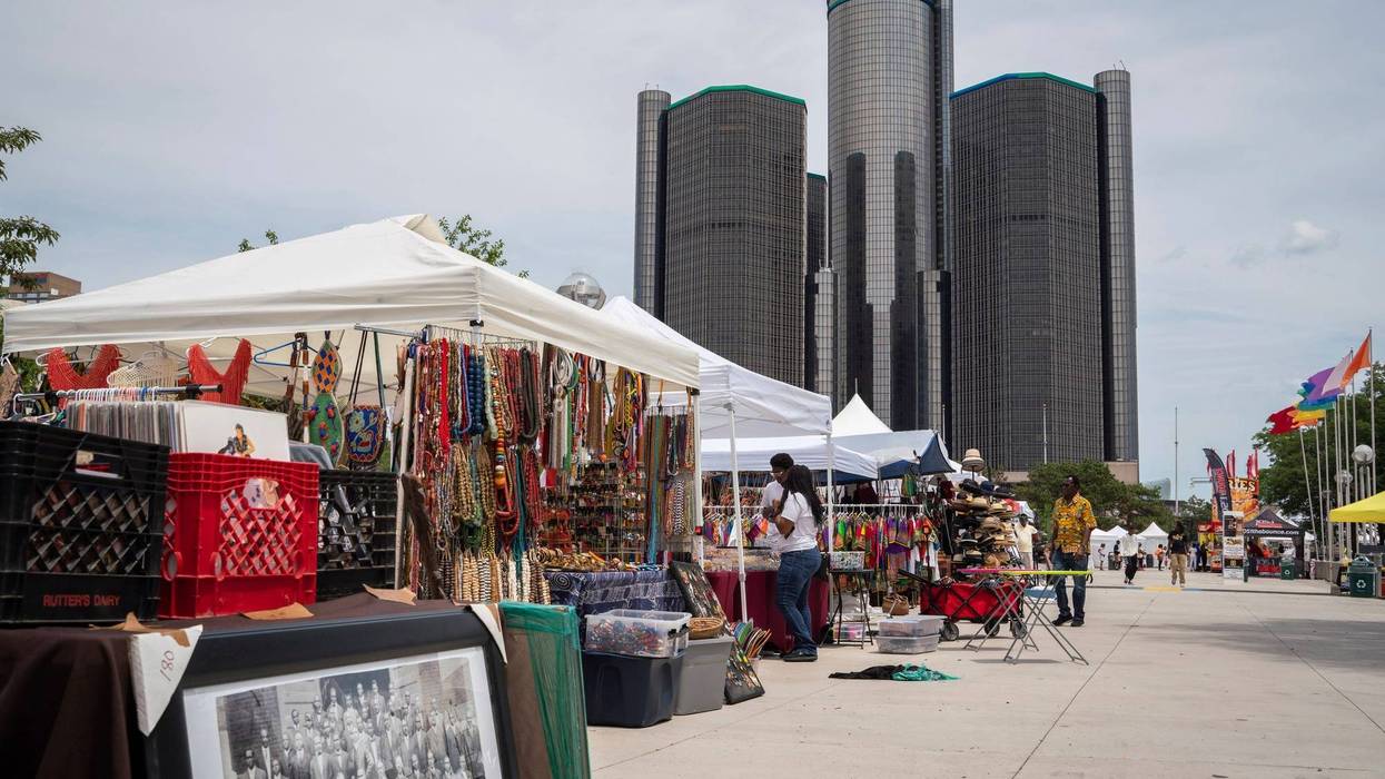 African World Festival at Hart Plaza in Detroit