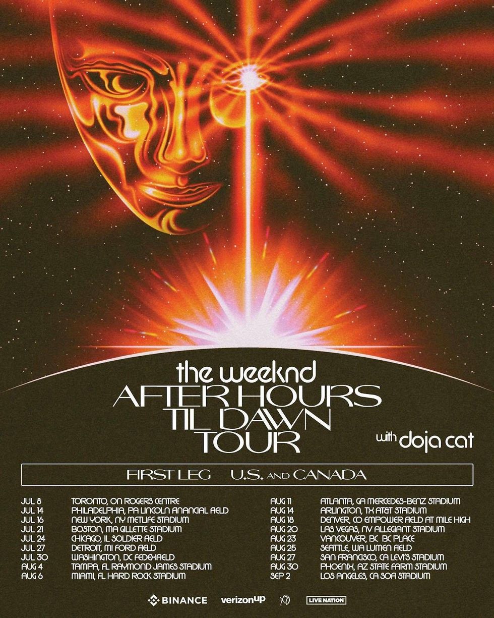 After Hours Til Dawn World Tour