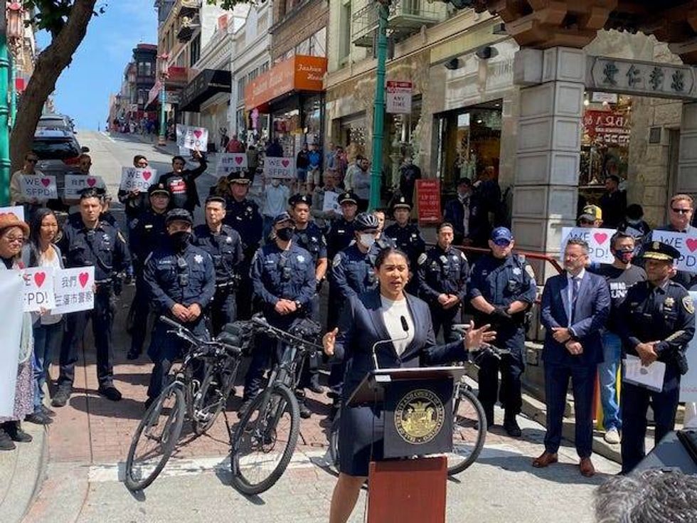 After months and months of pandemic living, San Francisco Mayor London Breed and Police Chief William Scott said they want residents and visitors to feel safe in the city.