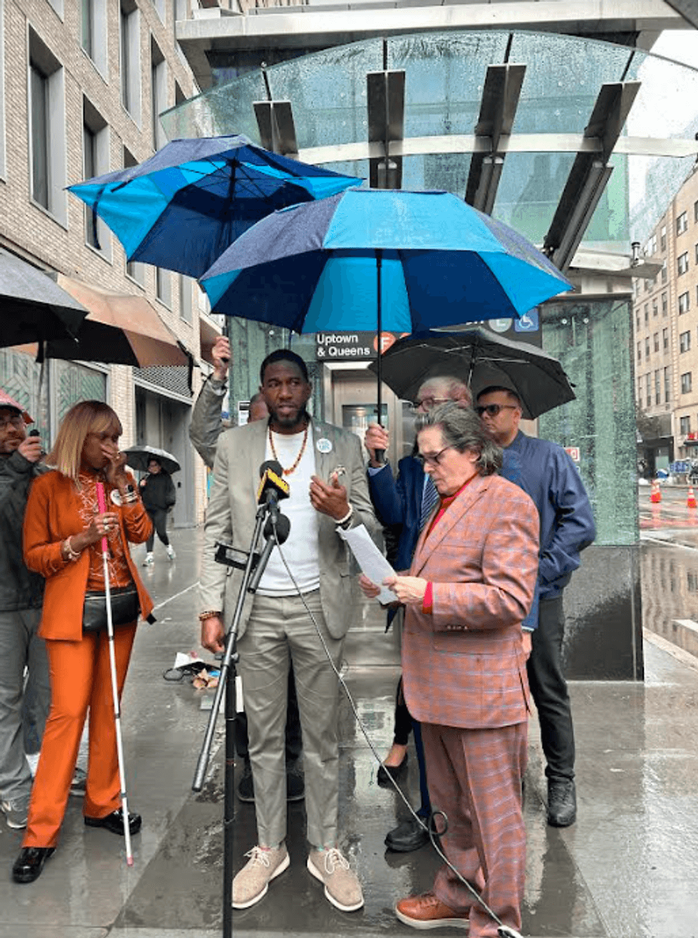 After six years of advocacy, an elevator opened at the 14th Street-Sixth Avenue subway station in Chelsea on Sunday,