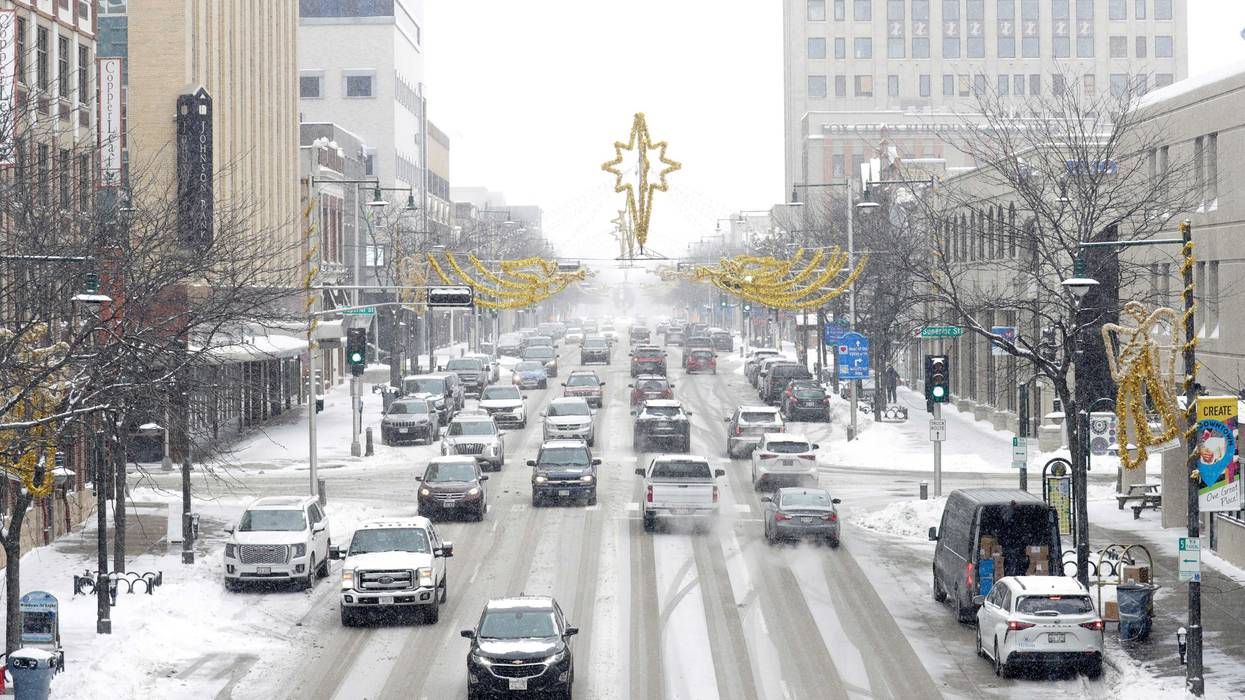 After Their Flight Got Cancelled 4 Drive Home To Cleveland