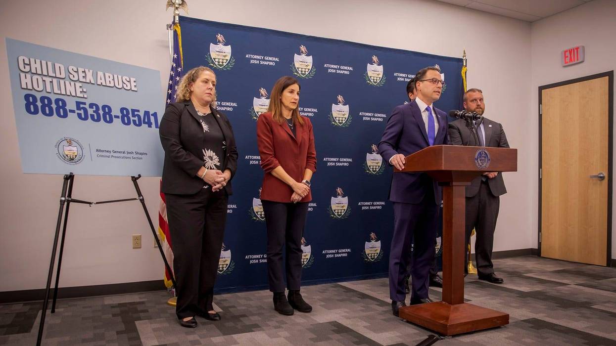 AG Attorney General announces sex abuse charges against 4