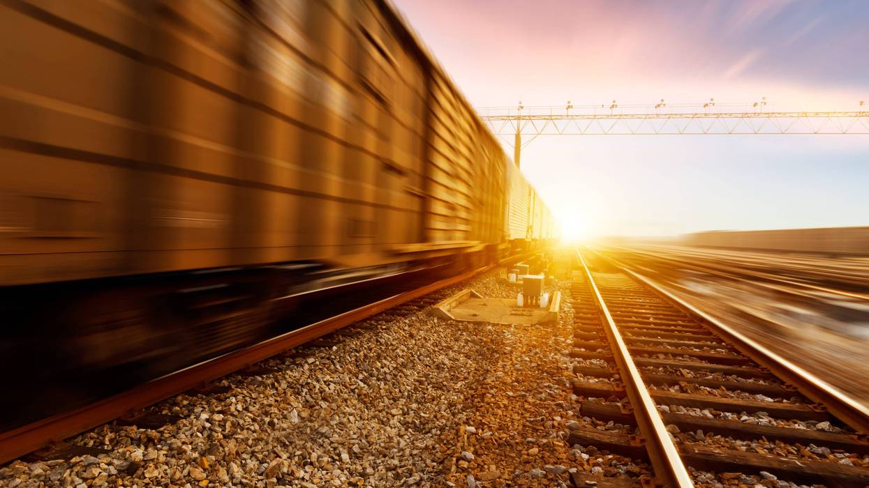 Agents with the U.S. Border Patrol derailed a Canadian man's attempt to sneak into the U.S. when they spotted him riding a cross border freight train in Detroit on Sunday.