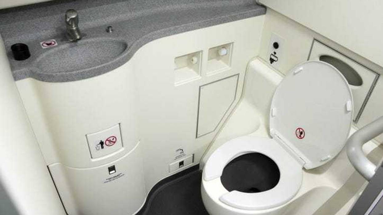 airplane bathroom