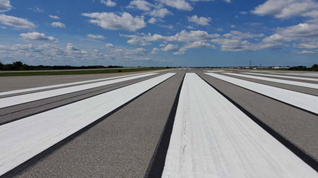Airport runway