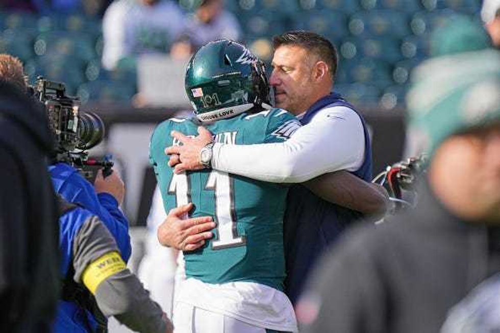 AJ Brown and Mike Vrabel