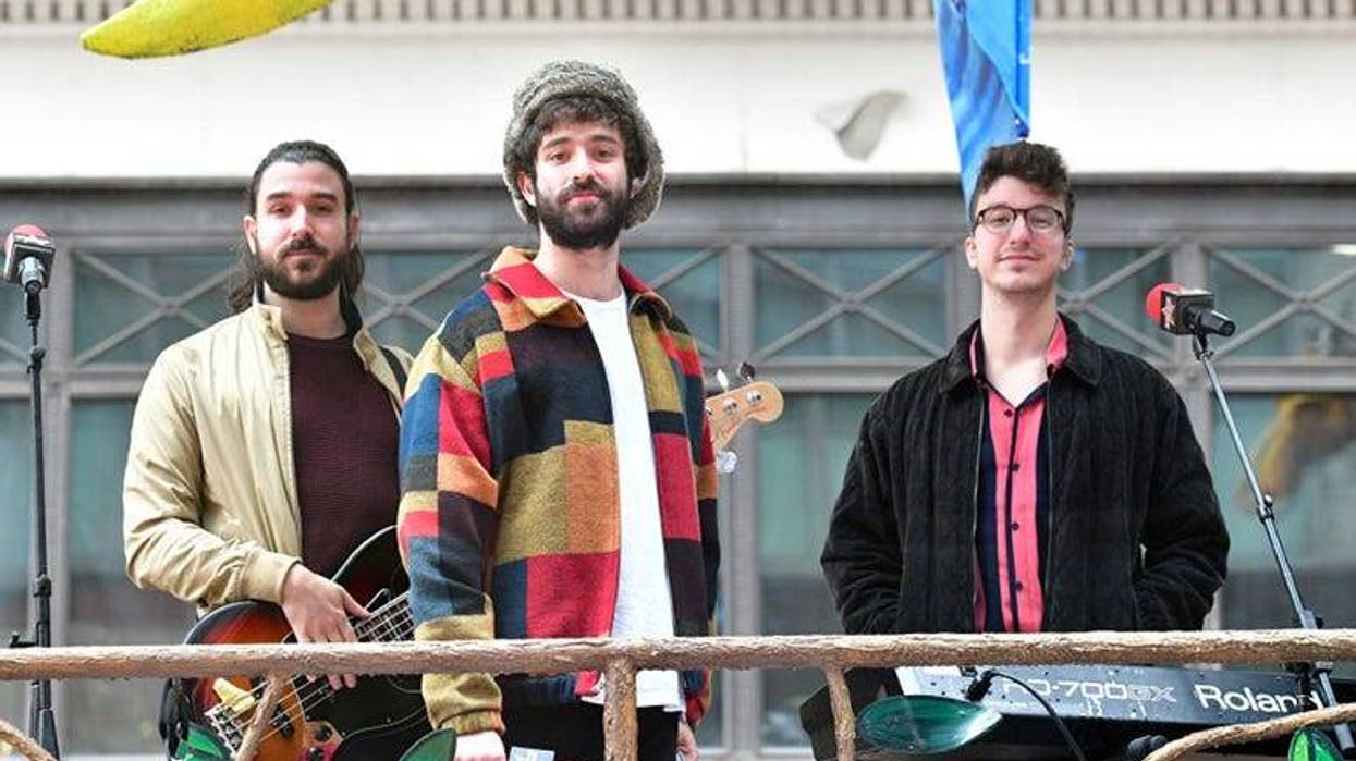 AJR members Adam Brett Met, Jack Met and Ryan Met