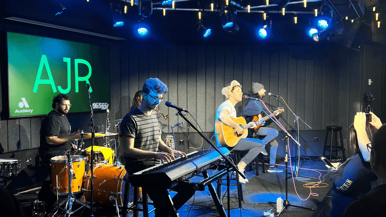 AJR's Visit at 96.5 TDY's Artist Lounge