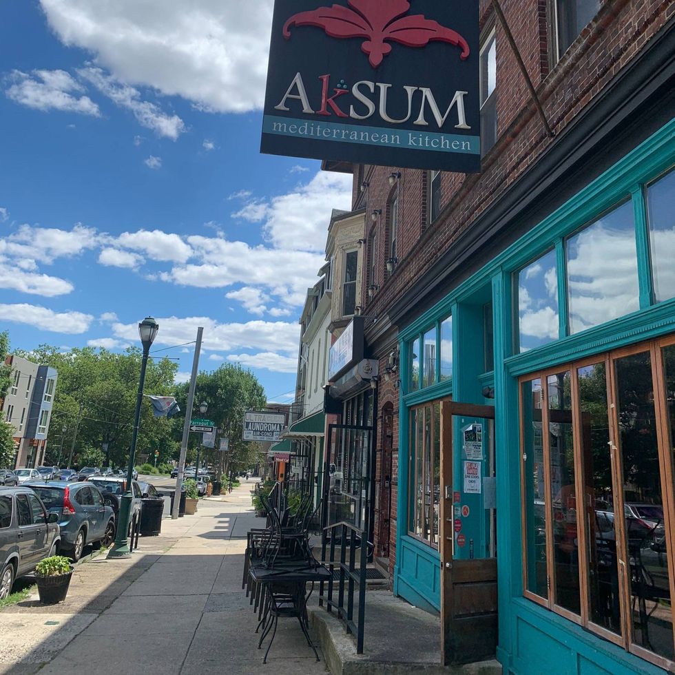 Aksum Mediterranean Kitchen on Baltimore Avenue