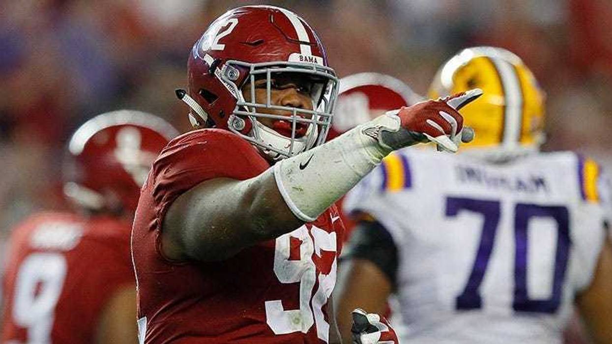 Alabama Crimson Tide defensive tackle Quinnen Williams