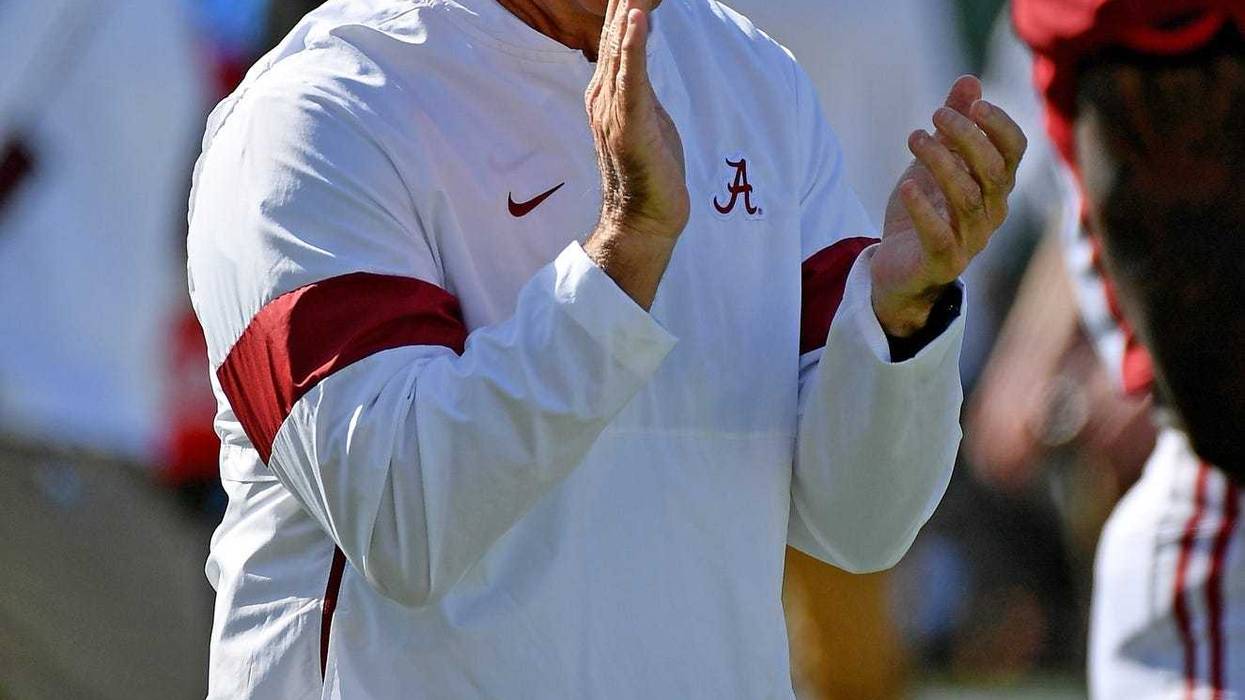 Alabama head coach Nick Saban