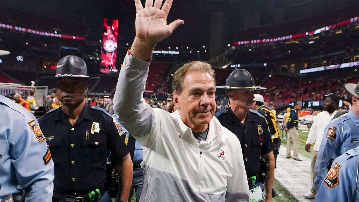 Alabama Saban Retires Football
