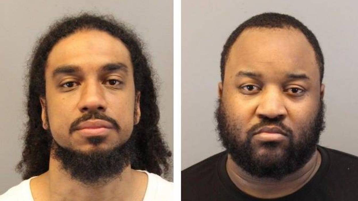 Alan Frederick, left, and Jevon Smith.