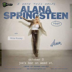 Alana Springsteen at Joe's on Weed
