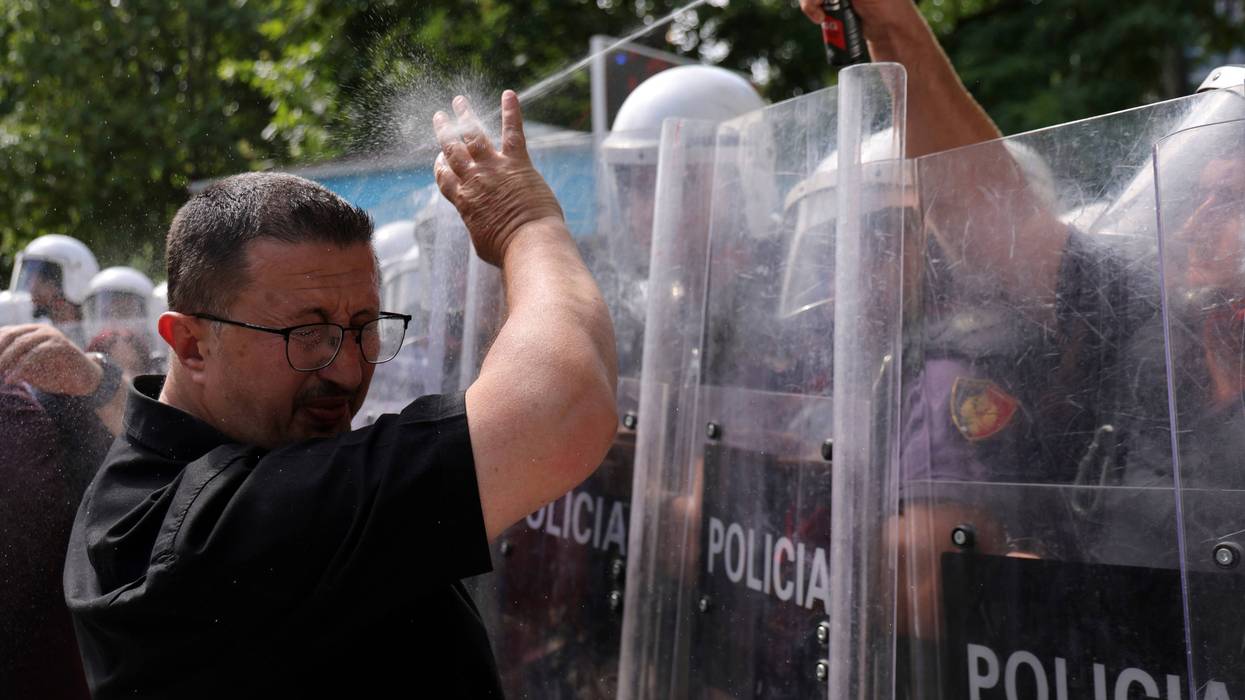 Albania Protest 4