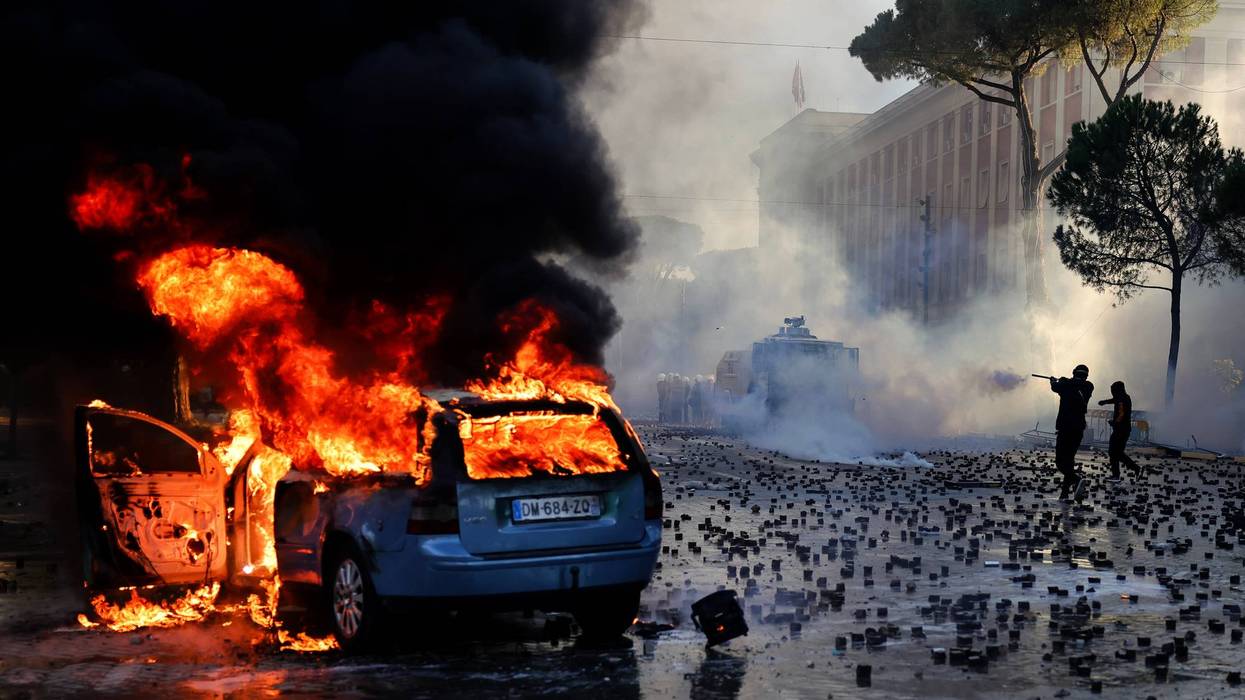 ALBANIA-PROTESTAS