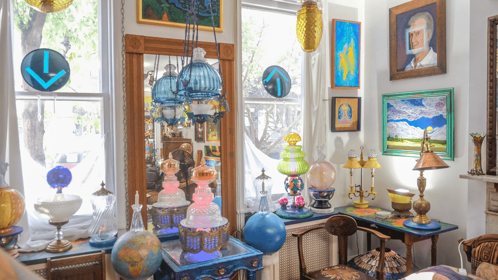 Alden Cole is a multi-talented artist — he paints, he