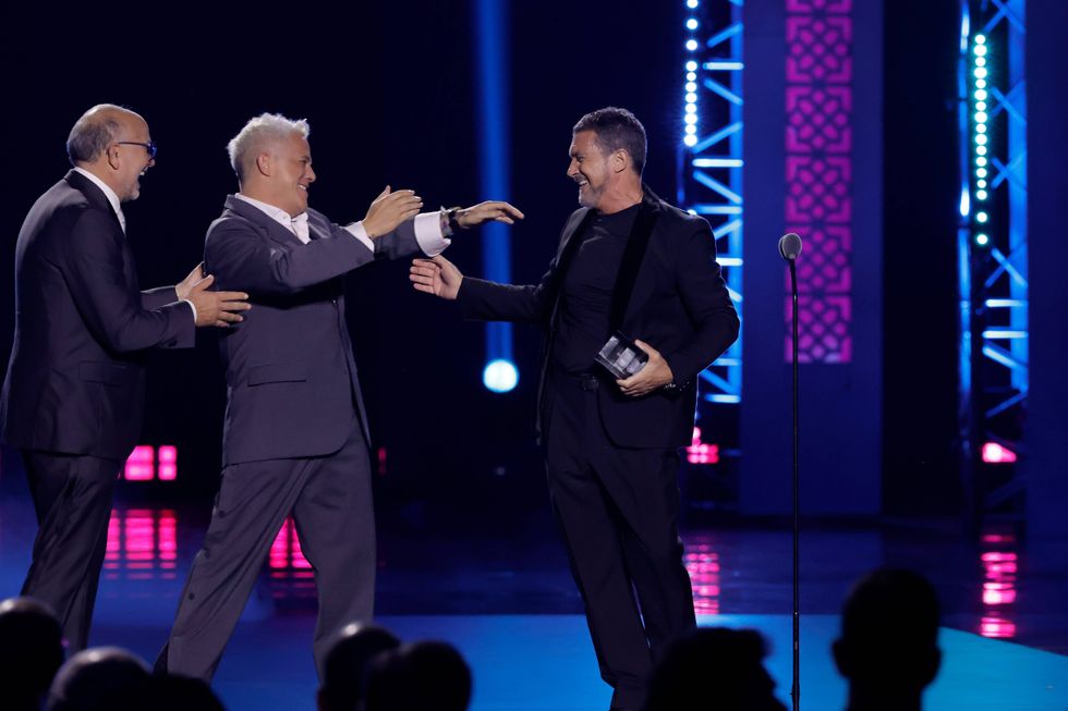 Alejandro Sanz Antonio Banderas Latin Grammy