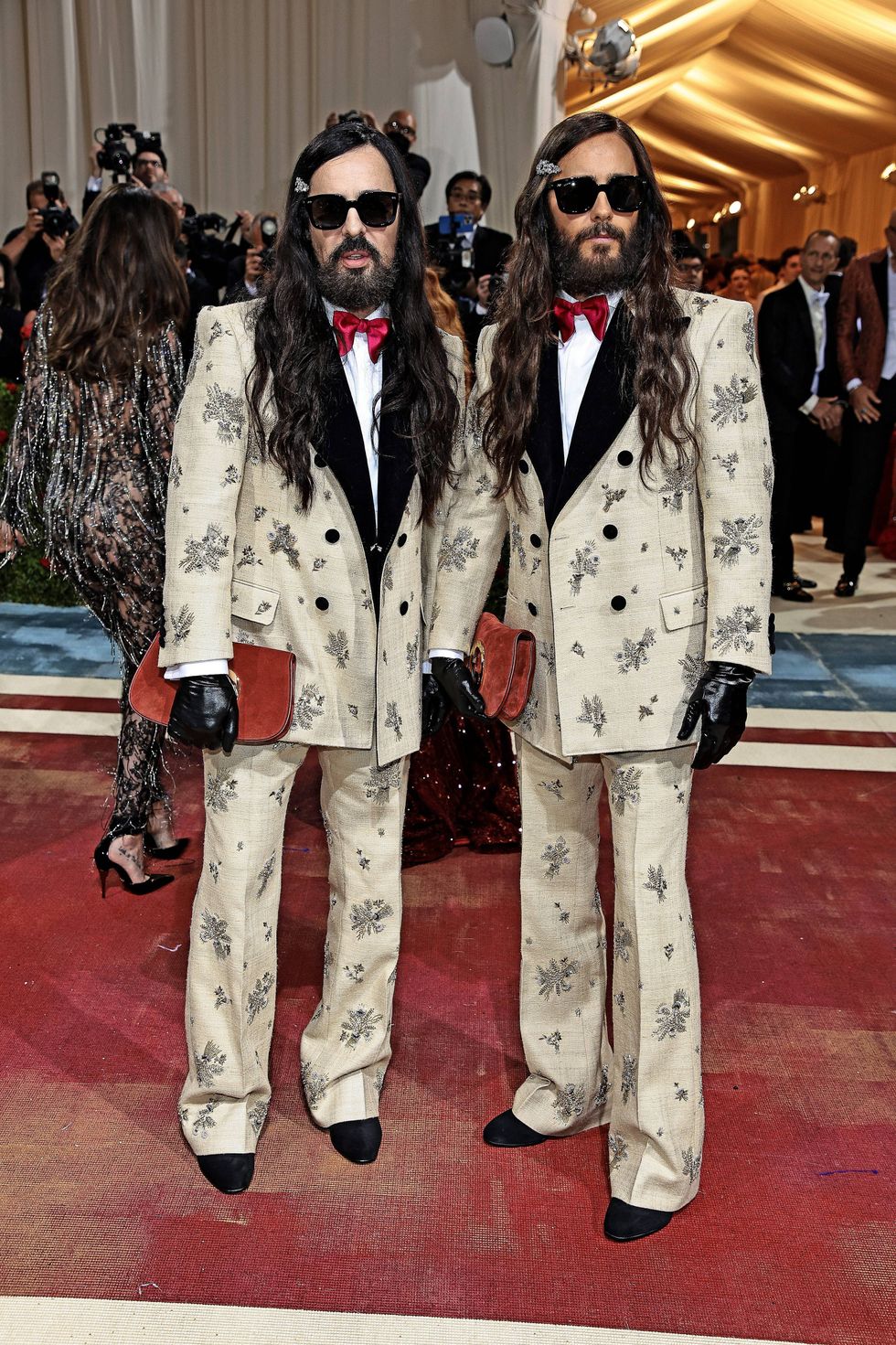 Alessandro Michele and Jared Leto